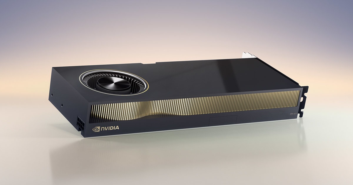 NVIDIA RTX 6000 Ada Generation — official product image