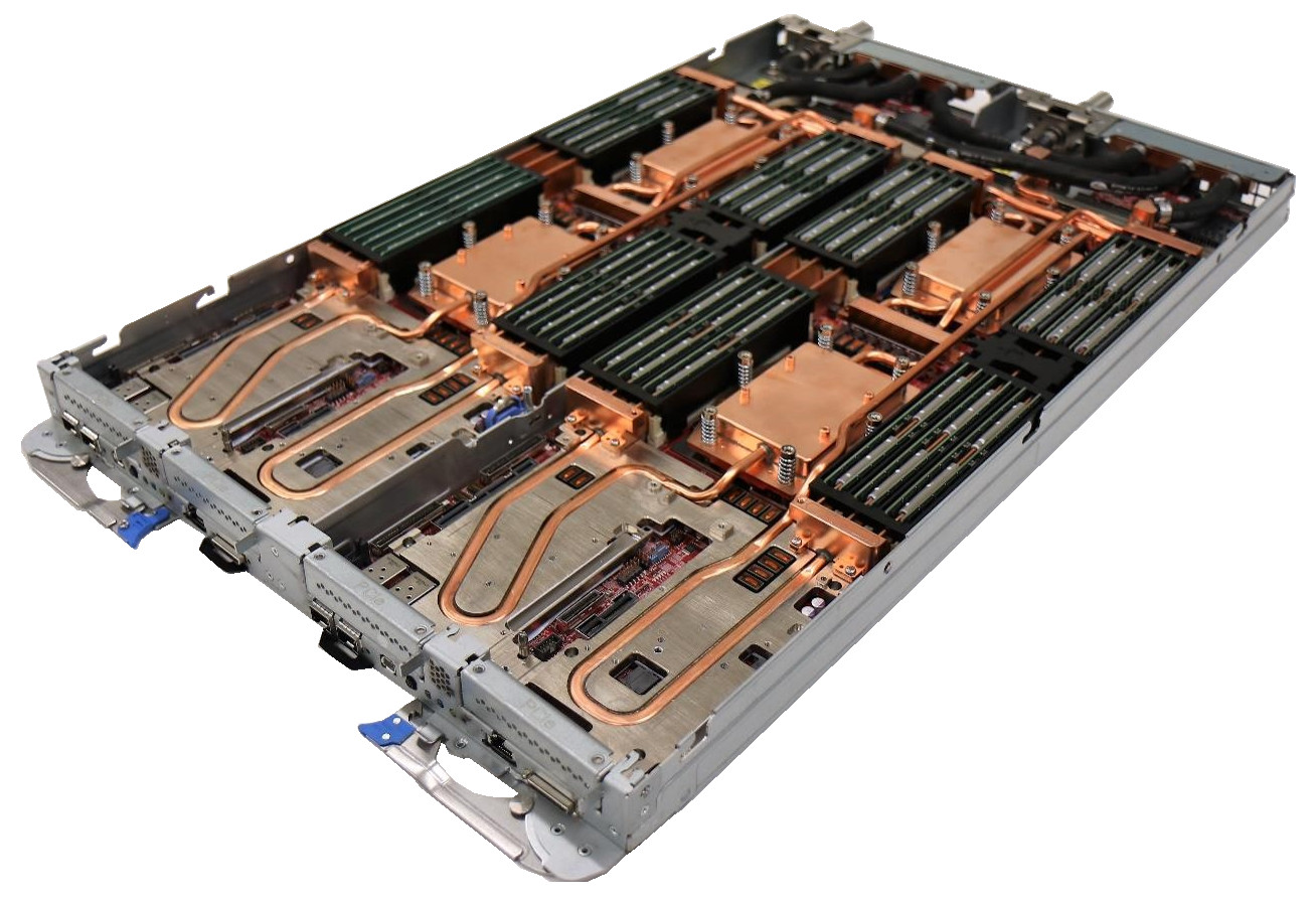 Lenovo ThinkSystem SD665 V3 product view