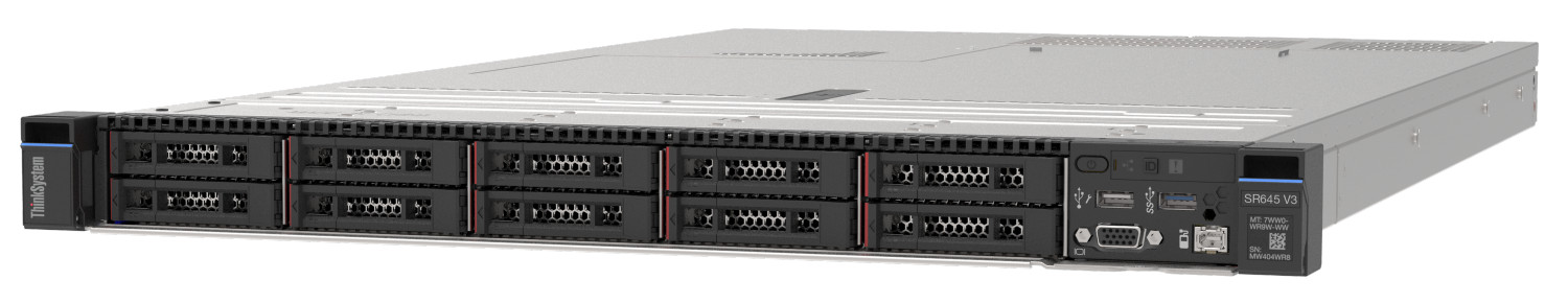 Lenovo ThinkSystem SR645 V3 product view