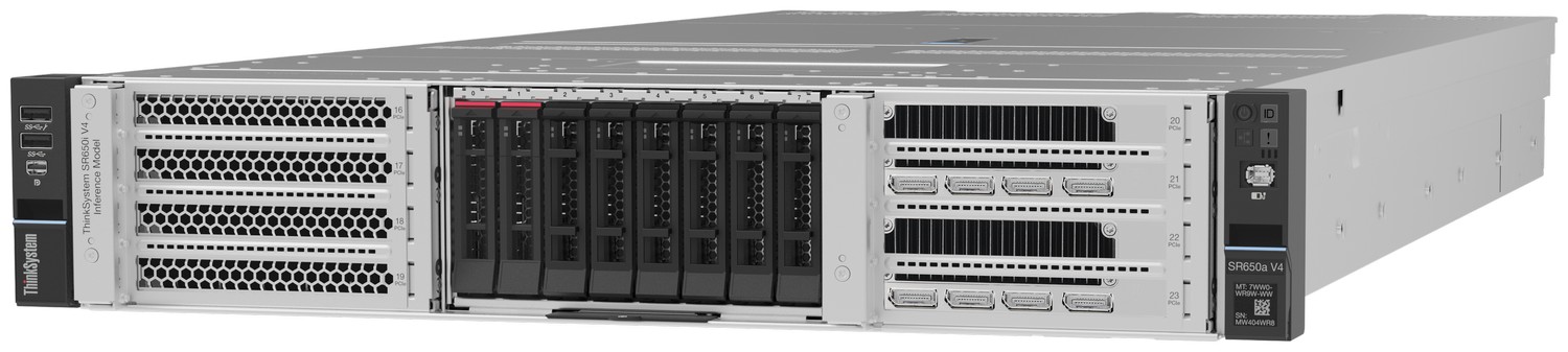 Lenovo ThinkSystem SR650i V4 product view