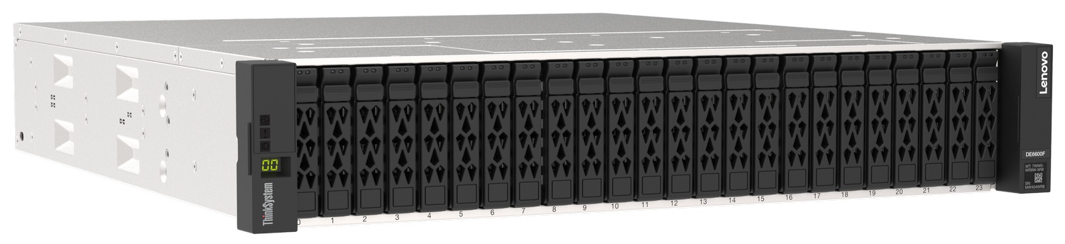DE6600F shown; Lenovo states DE6600H has the same exterior.